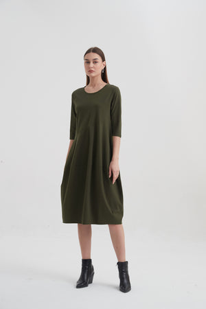 DIAGONAL SEAM DRESS (WINTER VERSION)