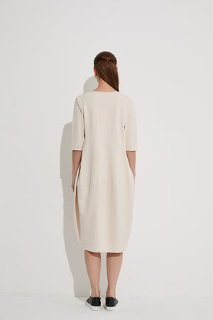 DIAGONAL SEAM DRESS (WINTER VERSION)