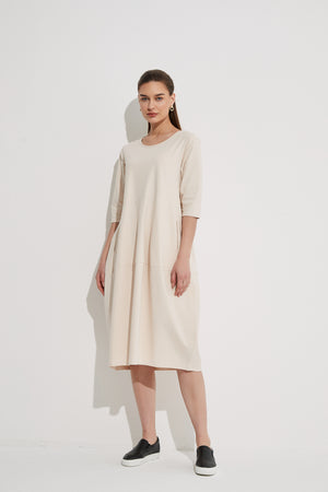 DIAGONAL SEAM DRESS (WINTER VERSION)