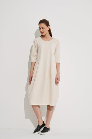 DIAGONAL SEAM DRESS (WINTER VERSION)