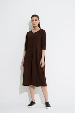 DIAGONAL SEAM DRESS (WINTER VERSION)