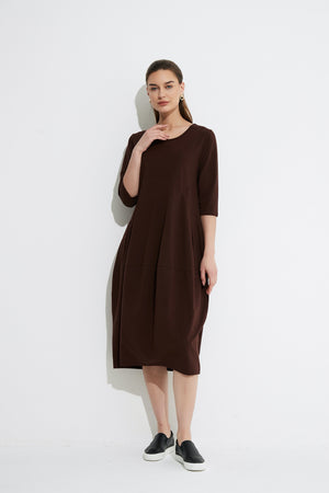DIAGONAL SEAM DRESS (WINTER VERSION)