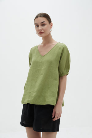 BISHOP SLEEVE TOP