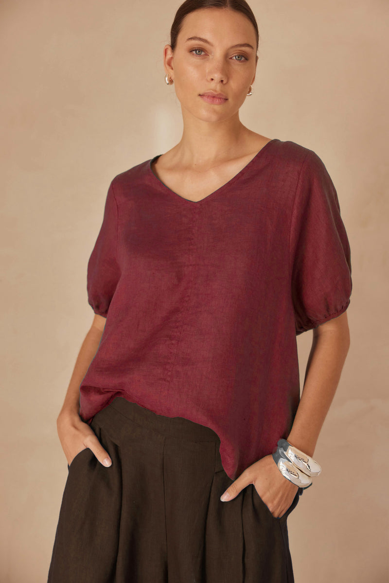 BISHOP SLEEVE TOP