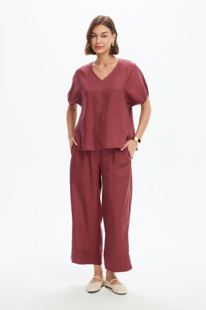 BISHOP SLEEVE TOP