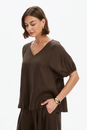 BISHOP SLEEVE TOP
