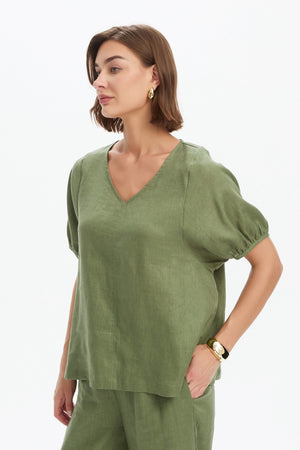 BISHOP SLEEVE TOP