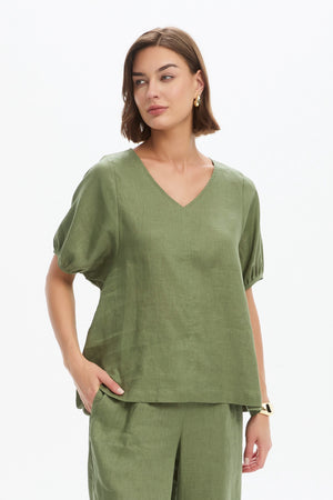 BISHOP SLEEVE TOP