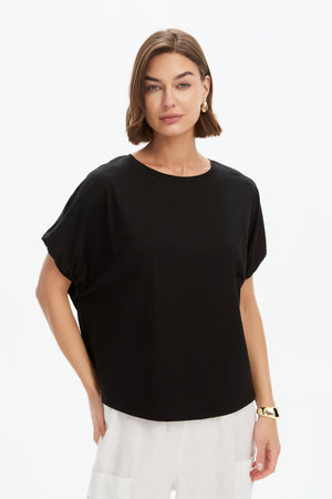 BUBBLE SLEEVE TEE