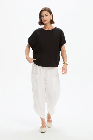 BUBBLE SLEEVE TEE