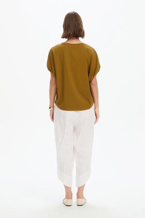 BUBBLE SLEEVE TEE