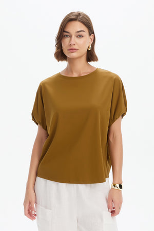 BUBBLE SLEEVE TEE