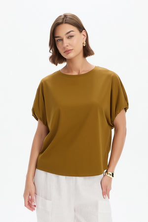 BUBBLE SLEEVE TEE