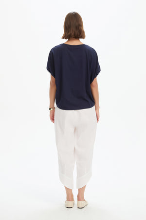 BUBBLE SLEEVE TEE