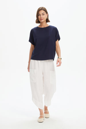 BUBBLE SLEEVE TEE