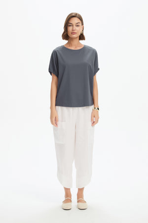 BUBBLE SLEEVE TEE