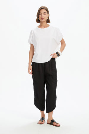 BUBBLE SLEEVE TEE