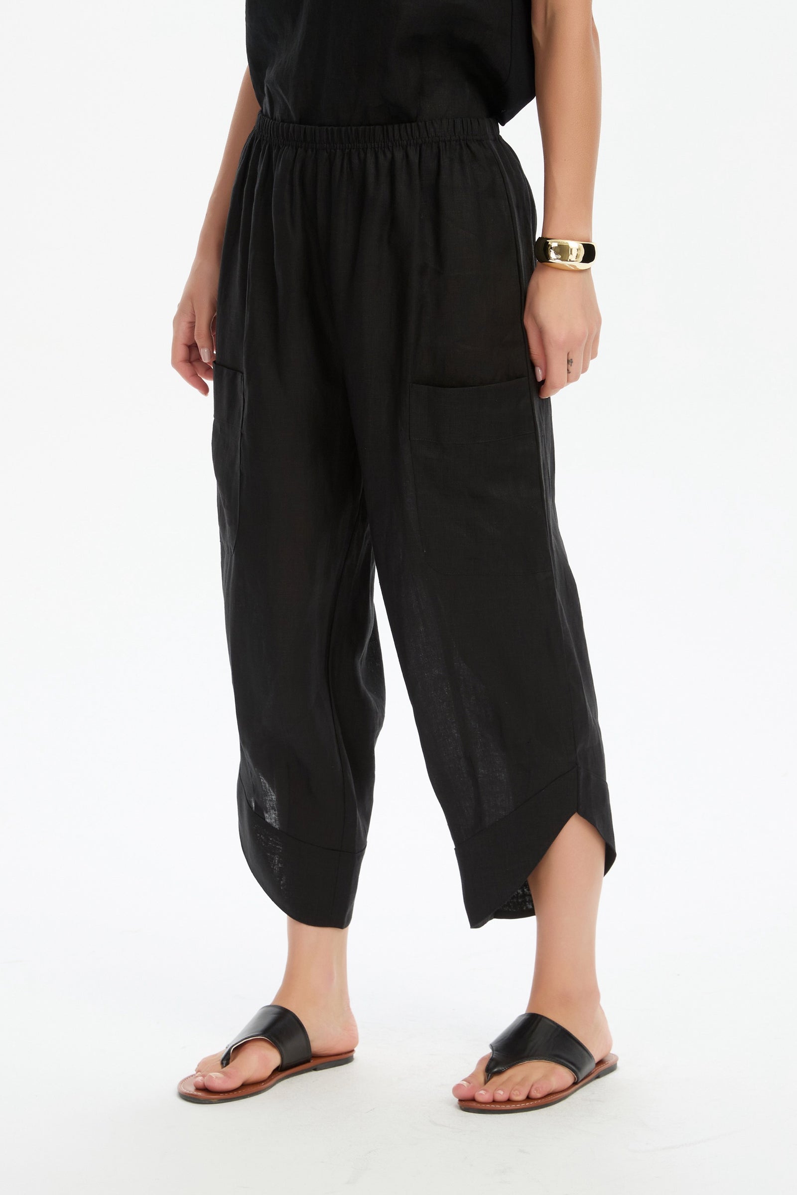 CASUAL LINEN PANTS