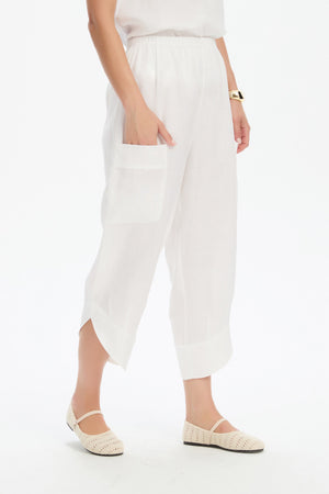 CASUAL LINEN PANTS
