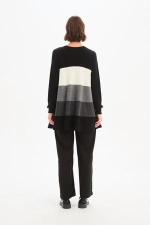 COLOURBLOCK STRIPE KNIT