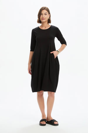 DIAGONAL SEAM SUMMER DRESS