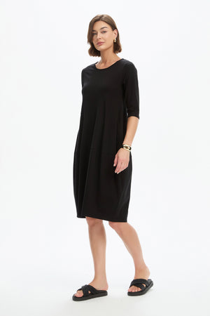 DIAGONAL SEAM SUMMER DRESS