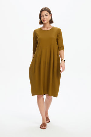 DIAGONAL SEAM SUMMER DRESS