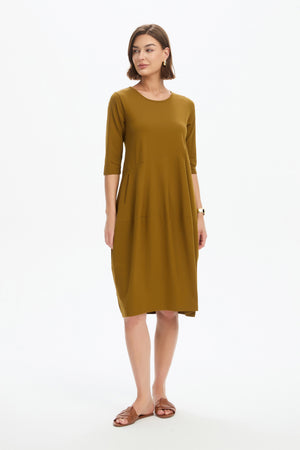 DIAGONAL SEAM SUMMER DRESS