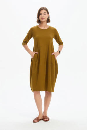 DIAGONAL SEAM SUMMER DRESS
