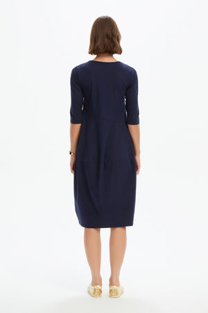 DIAGONAL SEAM SUMMER DRESS