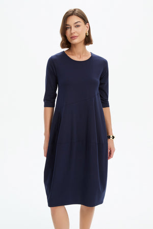 DIAGONAL SEAM SUMMER DRESS