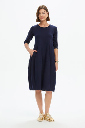 DIAGONAL SEAM SUMMER DRESS