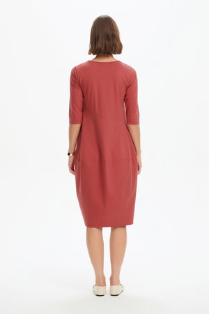 DIAGONAL SEAM SUMMER DRESS