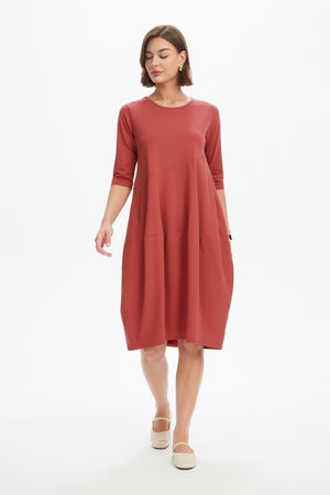DIAGONAL SEAM SUMMER DRESS