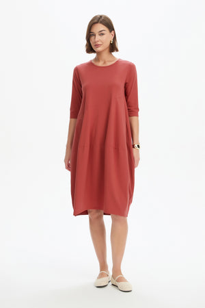DIAGONAL SEAM SUMMER DRESS