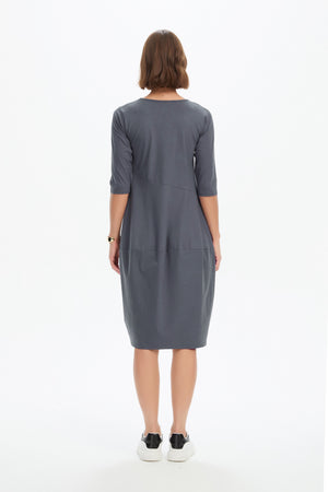 DIAGONAL SEAM SUMMER DRESS