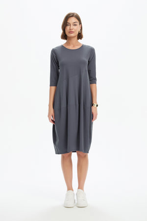 DIAGONAL SEAM SUMMER DRESS