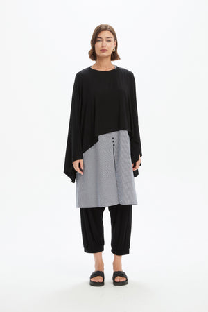 JERSEY OVERSIZED LAYER TOP