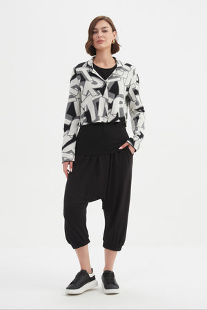 LETTERBLOCK ZIP CARDIGAN