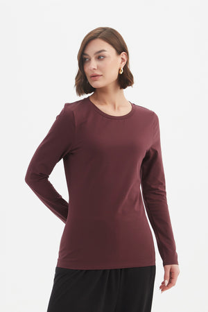 Women's Cotton Long Sleeve Tshirt
