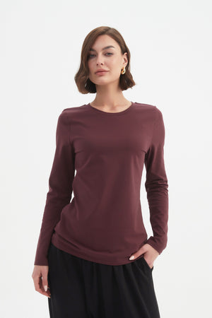 Women's Cotton Long Sleeve Tshirt