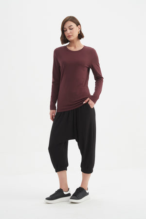 Women's Cotton Long Sleeve Tshirt