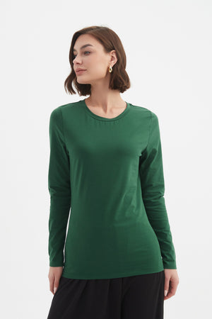 Women's Cotton Long Sleeve Tshirt