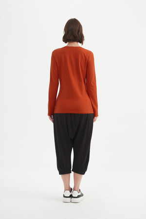 Women's Cotton Long Sleeve Tshirt