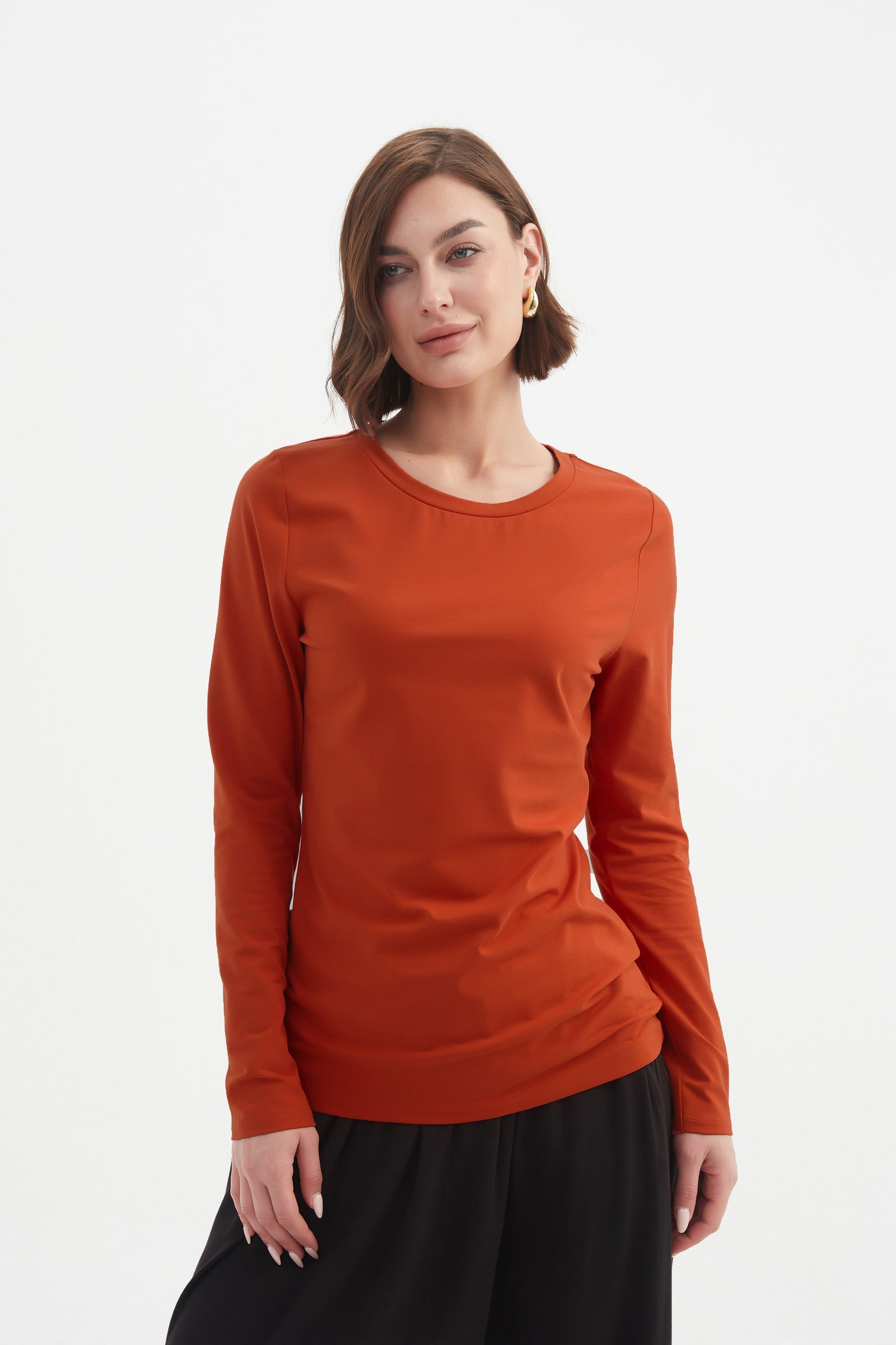 Women's Cotton Long Sleeve Tshirt