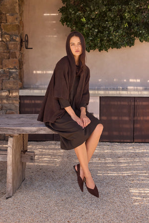 MAGNETIC CLOSURE CARDIGAN