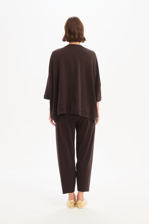 OVERSIZED 3/4 STRIPE SLEEVE TEE