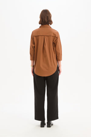 PANEL FRONT BIND SHIRT