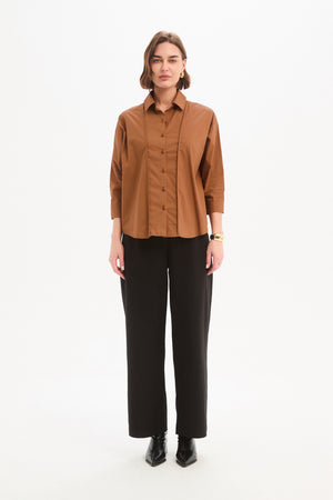 PANEL FRONT BIND SHIRT