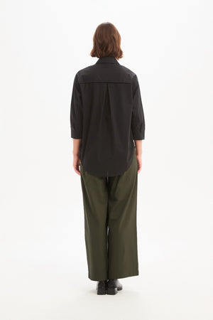 PANEL FRONT BIND SHIRT